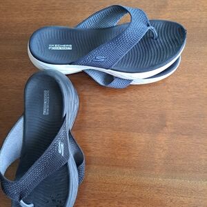 Skechers Dark Blue Comfort Sandals